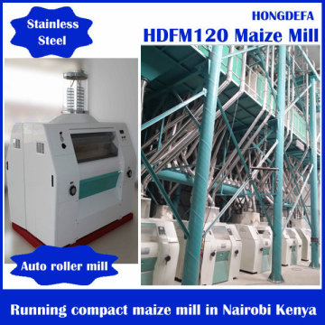 maize/corn flour milling plant, corn flour production line, maize grits plant