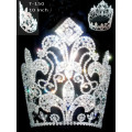 Full Round Crown Flower Tiaras T-150