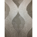 wallpaper pola bunga damask desain eropa 1.06m