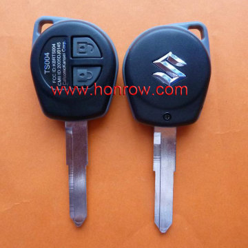 High quality suzuki swift remote key, Suzuki 2 button remote Key with ID46 chip 433mhz,suzuki transponder chip key