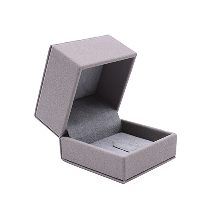 Logo Printing Luxury Custom Square Small Gift Jewelry Box For Ring Packaging