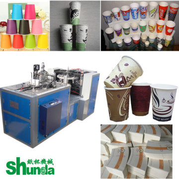 Disposable Paper Tea Cup Making Machine Prices ZBJ-12A From China machine for making disposable cups