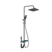 Digital Temperature Control Shower Set with Atmosphere LED