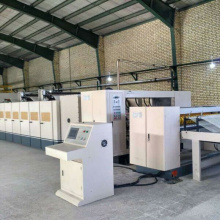 Double Facer Corrugated Cardboard Machine/3/5/7 Layer Corrugated Board Production Line Double Facer