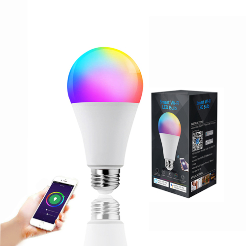 Multi -Color -WiFi RGB Smart LED -Glühbirne Licht