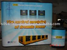 9 ft pop up display with graphics panels