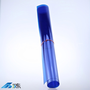 Blue Transparent PVC Sheet for Advertising Signs
