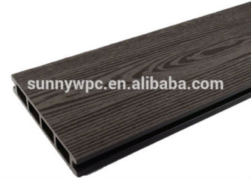 wood grain wpc decking