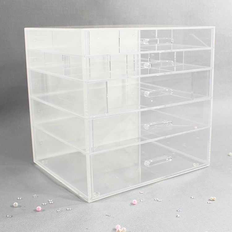 Cheap Acrylic Cosmetic Organizer Box