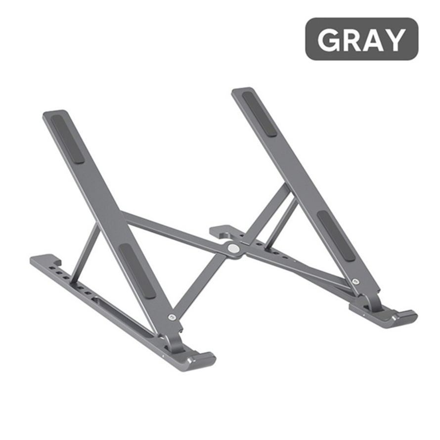 Adjustable Aluminum Laptop Table Stand With Cooling Pad