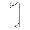 Heat exchanger gasket for water chiller system