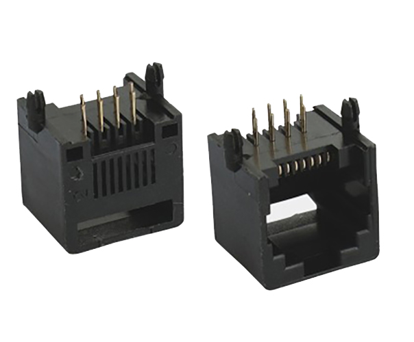 Plast 8P8C Single Port RJ45 Jack