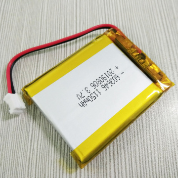 Batteria Lipo 603646P 3.7V 1150mAh di vendita calda