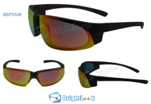 Wraparound Sunglasses with Polarized Lens (BSP3338)