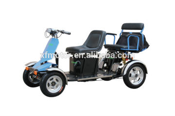 four wheels electric motor vehicle