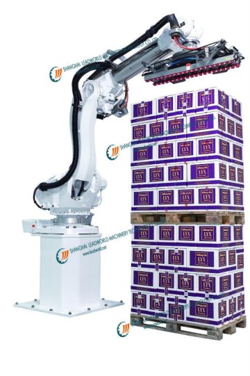 automatic palletizing robot for cartons