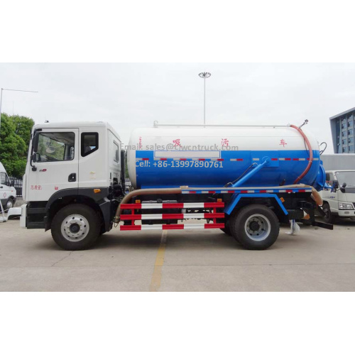 Tout nouveau camion-citerne de déchets Dongfeng D9 11m³