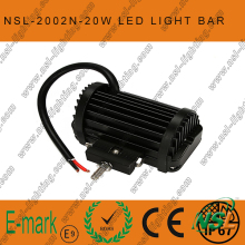 Factory direct sale 4inch 20W C REE LED light bar/work lamp/driving light
