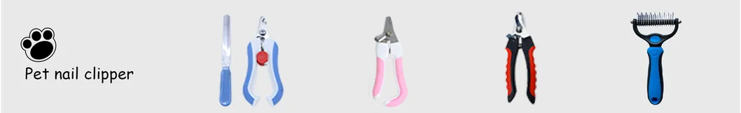 Pet Brush Painless Pet Deshedding Cat Hair Remover Stainless Steel Brush Plastic Dog Slicker Brush