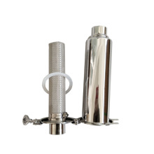 Stainless Steel 304 Sanitary In-line Fluid Filter Welded Strainer