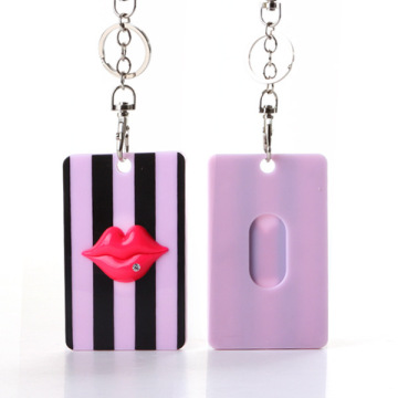 N119 cartoon bus card set of document sets work permit card badges luggage tag with a lanyard Lanyard