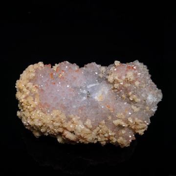 393g Natural Red Quartz Dolomite Mineral crystals specimens form Hunan CHINA A2-6