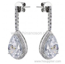 Cz Hoop Jewelry Earring?