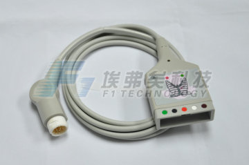 Philips 12p 5ld ECG Cable 1k