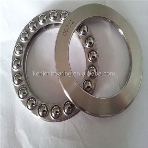 Konlon brand ball bearings 6204 2RS 6305 2RS 5205 2RS 3306 51110 51109