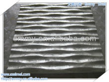 Elegant strip convex surface capiz mother of pearl oyster shell mosaic wall tile