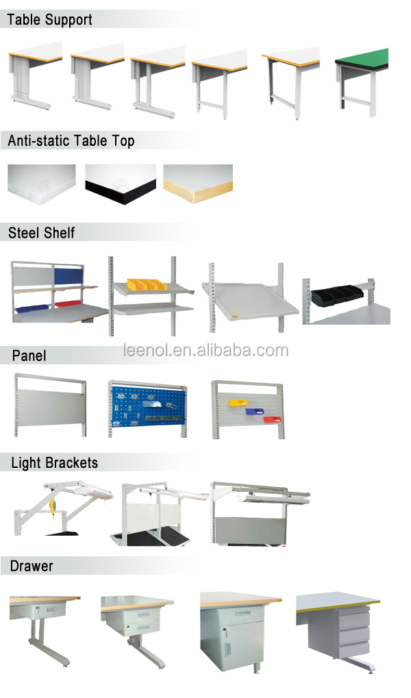 Adjustable ESD Work Table