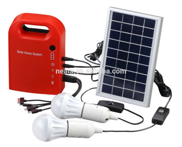 3W 9V solar power system for small homes