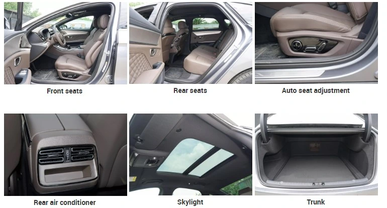 Byd Han 610km Dark Emerald Green Electric Vehicles Sedan Luxury Sports Car for City Commuting