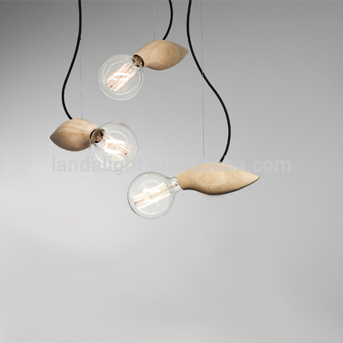 wooden suspension pendant lights zhongshan lighting indoor lighting
