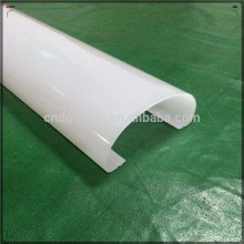 White LED PC lampshade plastic profile extrusion