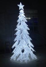 Hot sell artificial led white christmas tree light