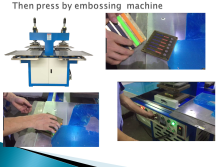 Custom Silicone Rubber Bracelets Embossing Machine