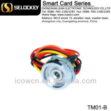 zinc alloy ibutton reader probe with LED