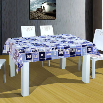 Wholesale vinyl tablecloths table cloth covers pvc table cloth with flannel backing
