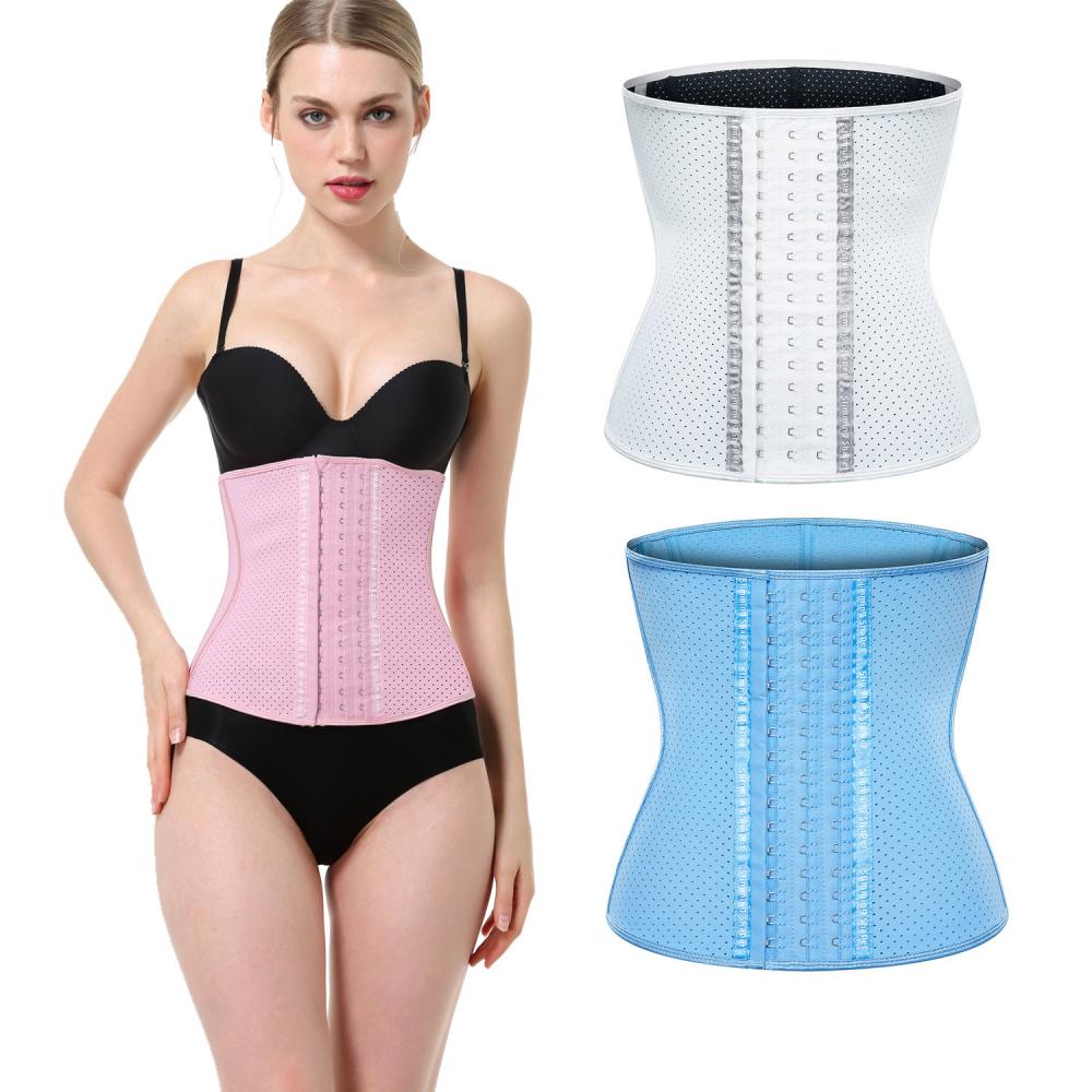 Womenmụ nwanyị Slim na-eyi Latex Waist Trainer Cincher