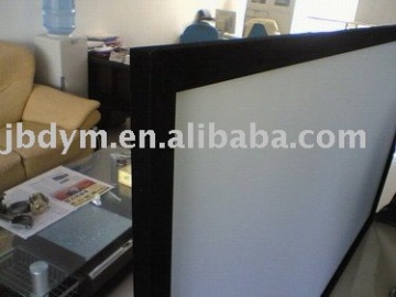 curved fixed frame projector screen