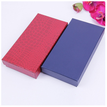 Custom Leatherette Paper Necktie Gift Box Packaging