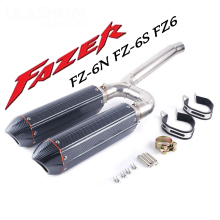 Motorcycle Exhaust Muffler Full System for FZ-6N/FZ-6S/FZ6/Fazer 600 (2004-2010)