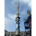Free-standing industrial decorative chimney