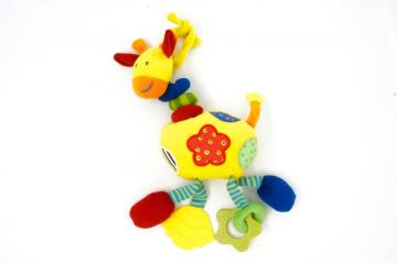 Pulling Musical Knotty Deer Plush Toy