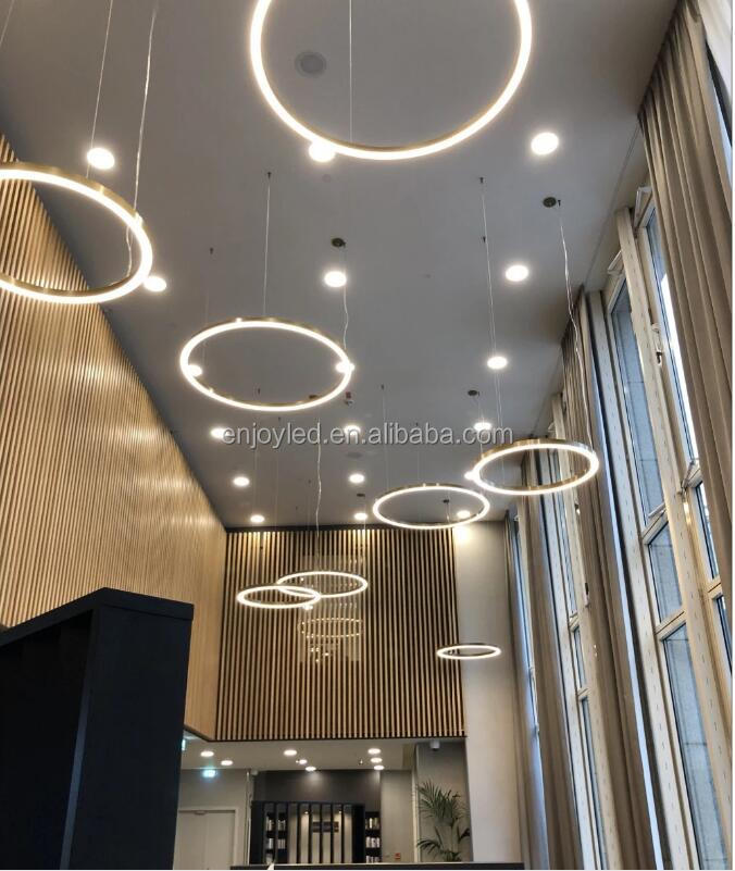 600mm~1800mm Diameter Circle Round LED Aluminum Profile for Pendant Mounting