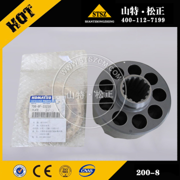 travel motor cylinde block and valve plate