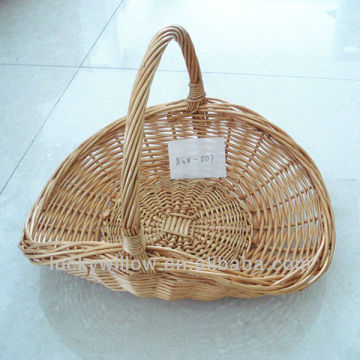 willow food basket & wicker fruit basket & willow gift basket