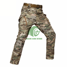 Tactical Cargo Pants for Men - KANGO Camouflage Rip-Stop T/C Uniform Pants