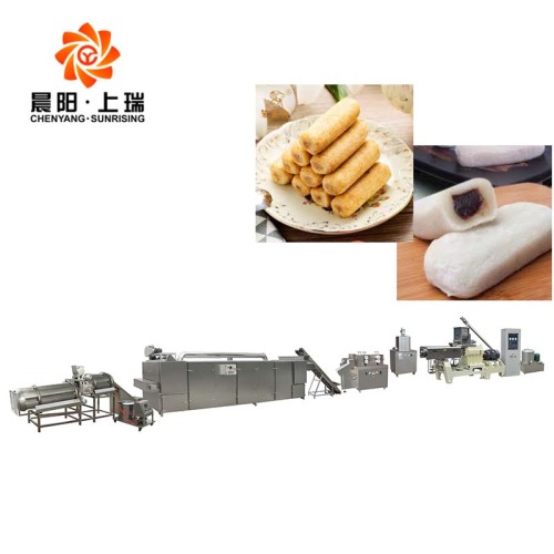 Automatic Core Filling Snacks Food Processing Line